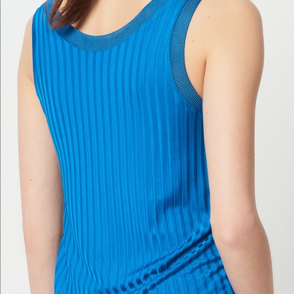 Women's Blue Actrice Ribbed Tank sandro - Picture 3 of 6